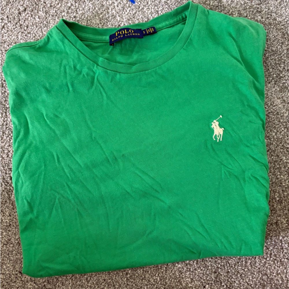 Ralph Lauren Green Short Sleeve Tee